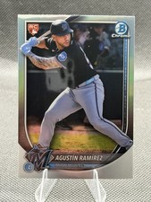 2025 Bowman Chrome - Agustin Ramirez #91 Sp Rookie Red Rc Variation (RC)