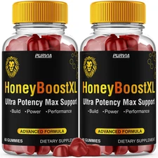(2 Pack) Honey Boost XL Gummies HoneyBoost Enhancing Support Supplement (120 ct)