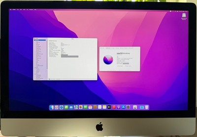 Apple iMac 27'' Retina 5K (2017)   i7 (4,2 GHz), Pro 575, 64 GB RAM, 256 GB SSD