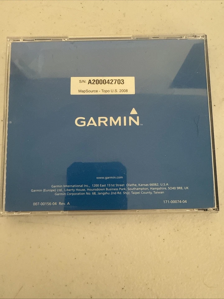 Garmin TOPO USA 2008 DVD MAPSOURCE SETUP DATA GPS MAPS CLEAN 1 OWNER (ME)!! - Image 2 of 4