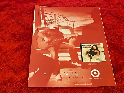 PEEP06 MAGAZINE ADVERT 11X8'' GRETCHEN WILSON : HERE FOR THE PARTY ALBUM