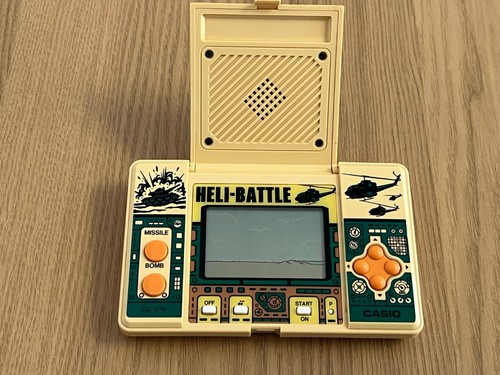 Casio Heli-Battle CG-370 Vintage 1987 Game - Working -👽👾Retro Gift Idea👾👽 - 第 14/24 張圖片