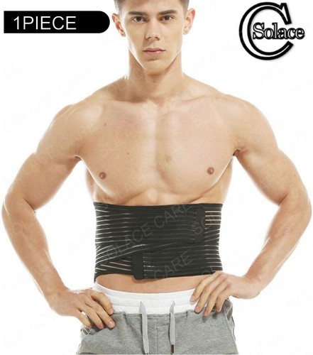 SC Double Pull Lumbar Lower Back Support Belt Brace for Spine Pain Relief - 1PCS - 第 1/9 張圖片