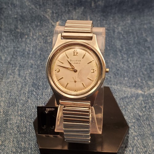 Vintage 1960's Bulova SURF KING SVP MECHANICAL HANDWIND SWISS Watch FOR PARTS - Picture 3 of 10