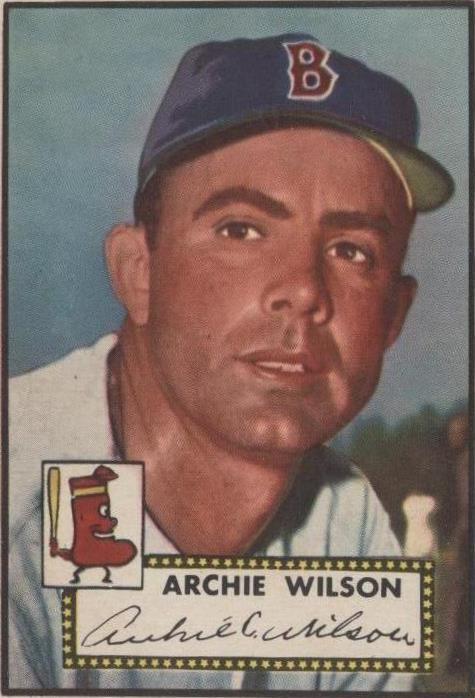 1952 Topps - High # Archie Wilson #327 (RC) for sale online | eBay