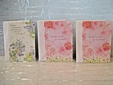Get Well Cards  with Scripture - DaySpring New Greeting Cards Lot Of 3