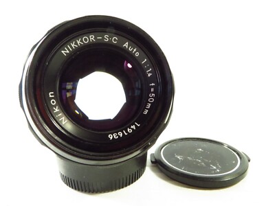 Nikon Nikkor S.C SC Auto 50mm f/1.4 Standard Lens for Nikon Film