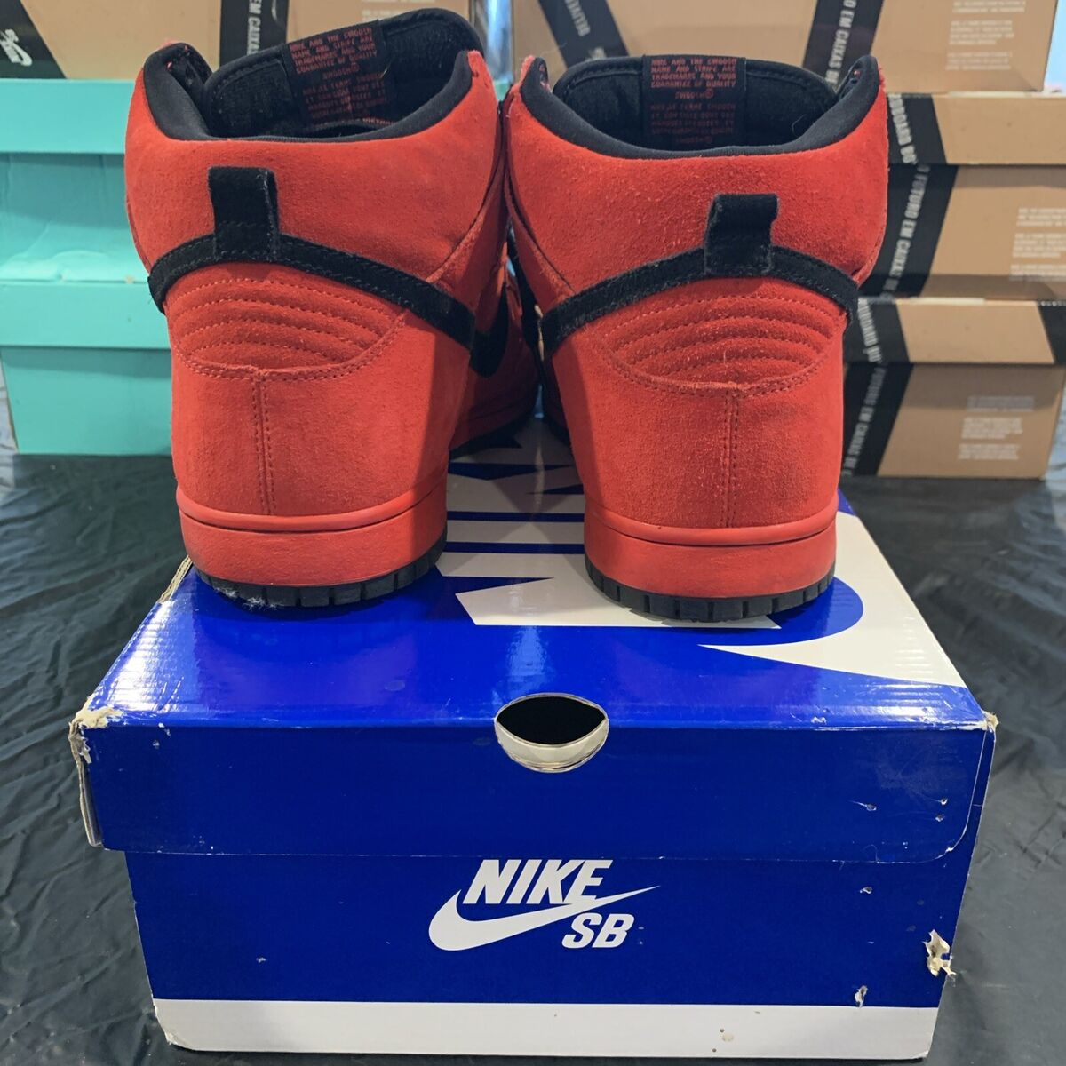 Nike Dunk Pro SB High Red Devil - Size 9.5 | eBay Nike Dunk Pro SB High Red Devil - Size 9.5 | eBay