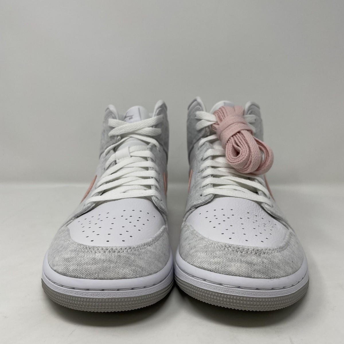 New Nike Air Jordan 1 Mid SE (W)Light Iron Ore DN4045-001 Sz 