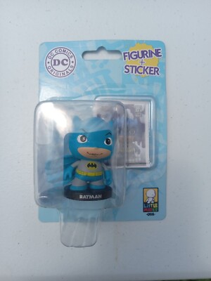 2013 DC Comics Originals Little Mates BATMAN 2'' Figurine & Sticker Trl7#14
