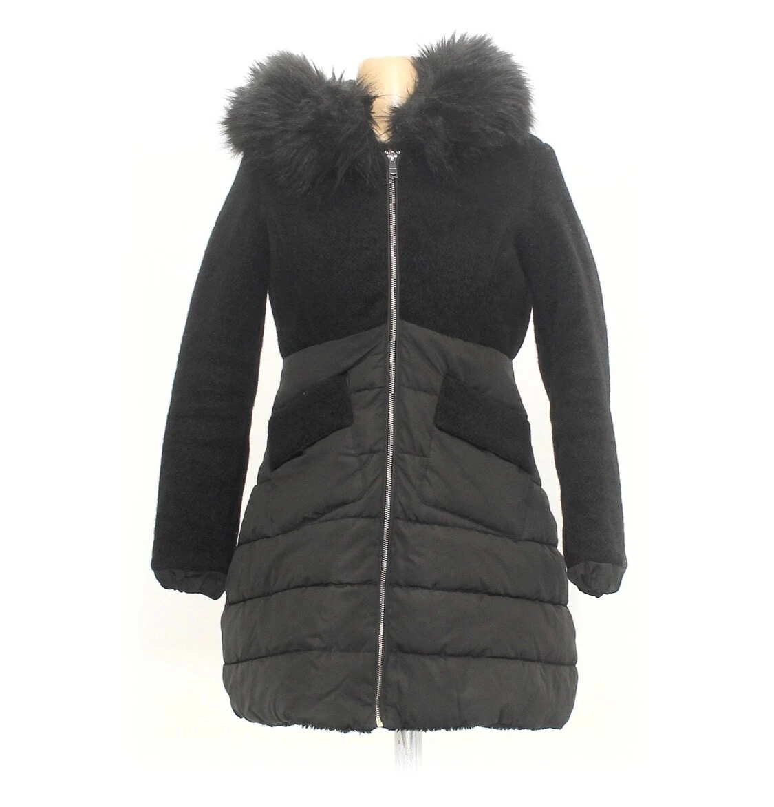 Fit and hotsell flare puffer coat