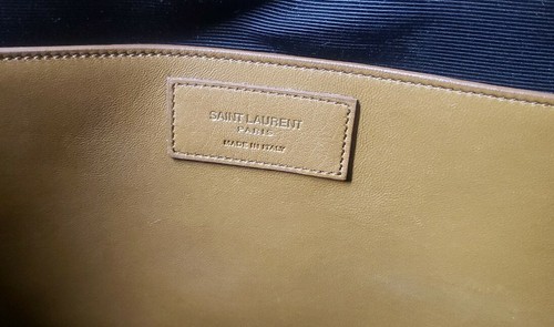 Saint laurent shoulder bag Brown Suede - Picture 4 of 6