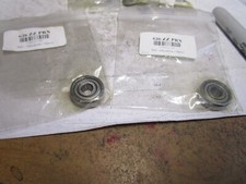 626 ZZ 6mm x 19mm x 6mm Shielded Radial Ball Bearing QTY 2