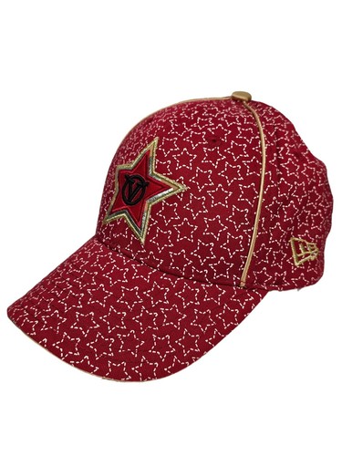 Visalia Rawhide Youth Size Hat Cap Minor League Baseball New Era Red Gold Stars - Picture 4 of 10
