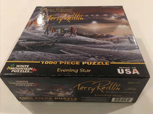 Evening Star Puzzle Master of Memories Terry Redlin 1000 Piece 20x27 Sealed New - Picture 3 of 6