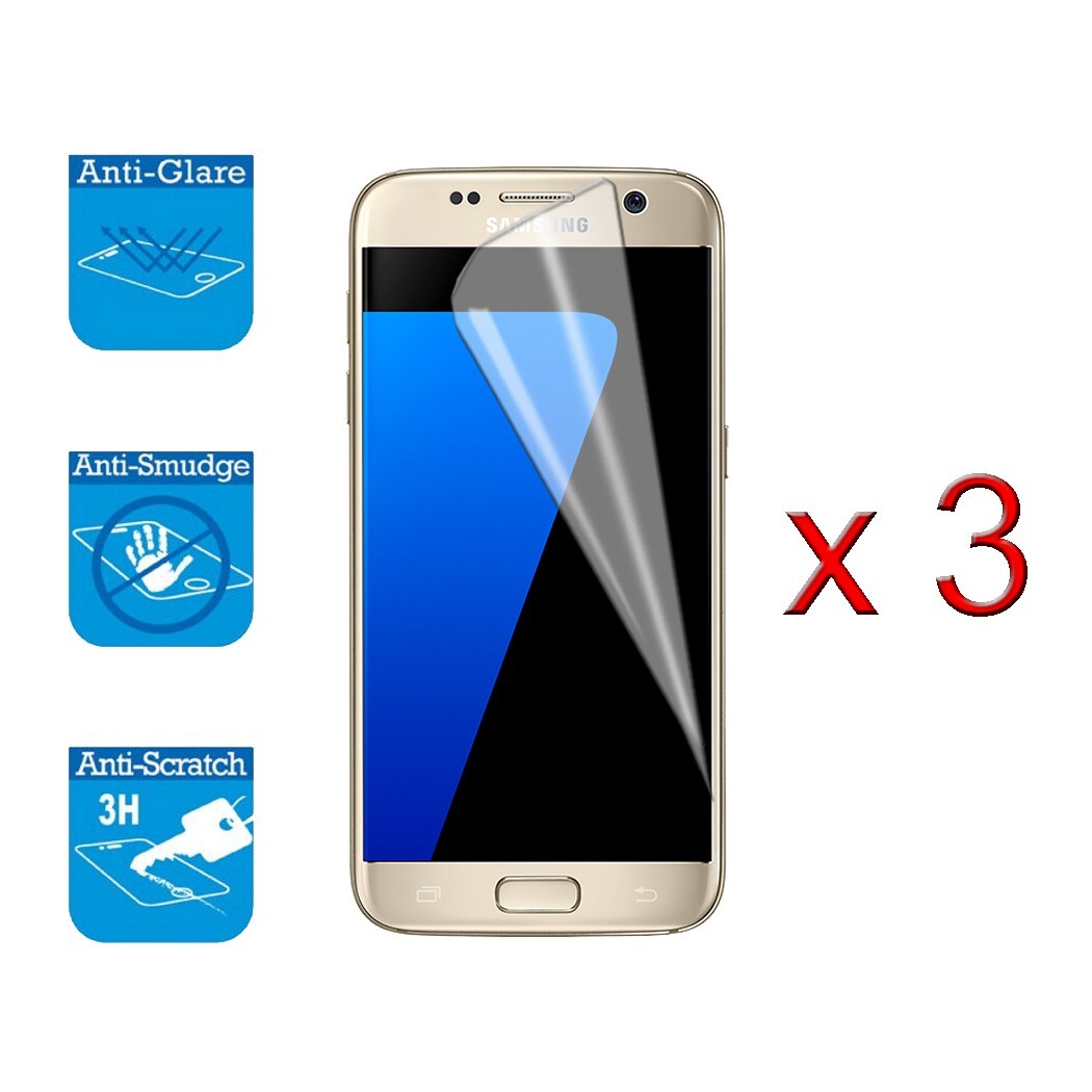For Samsung Galaxy S7 Edge Screen Protector Guard Film Foil x Not Full