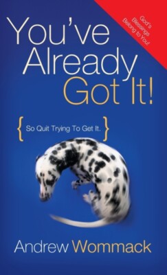 Wommack - You've Already Got It!  So Quit Trying to Get It! - New hard - X555z