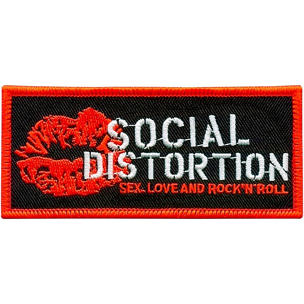 Патч с логотипом для губ C-D Visionary Social Distortion