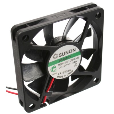 MF60101V1-1000U-A99  Lüfter 60x60x10mm 12V 27,7m³/h 28,5dBA 4000U/min Sunon