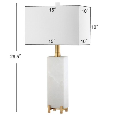 Safavieh SLOANE ALABASTER TABLE LAMP, Reduced Price 2172738777 TBL4065A