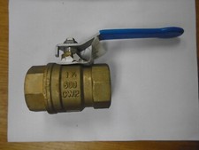 Jamesbury SER 300 1-1/2 Brass Ball Valve Female to Female 600 CWP