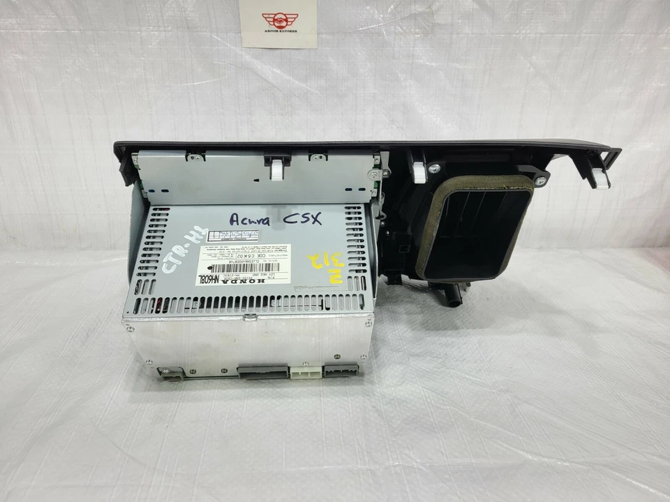 Acura CSX 2007 radio AM FM reproductor de CD de un solo disco 39100-SNR-C600 OEM Foto 4 de 4