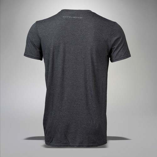 Camiseta Corvette C7 2014-2019 para hombre con logotipo de rayas verticales - Imagen 9 de 9
