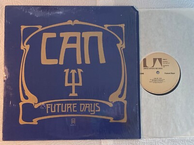 Can - Future Days US orig' United Artists LP shrink 1974 KRAUTROCK Psych