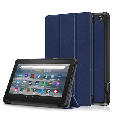 Case For Amazon All-New Fire 7 Tablet 2022 12th Gen Smart Cover Auto Sleep/Wake