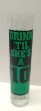 Las Vegas 10 Oz "Drink Until She's A 10" Novelty Souvenir Tall Shot Glass