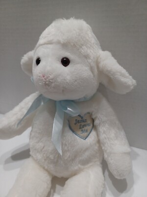 Lena Musical Lamb Plush GUND 319736 Jesus Loves Me Christian for