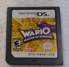 Wario Master Of Disguise Nintendo DS