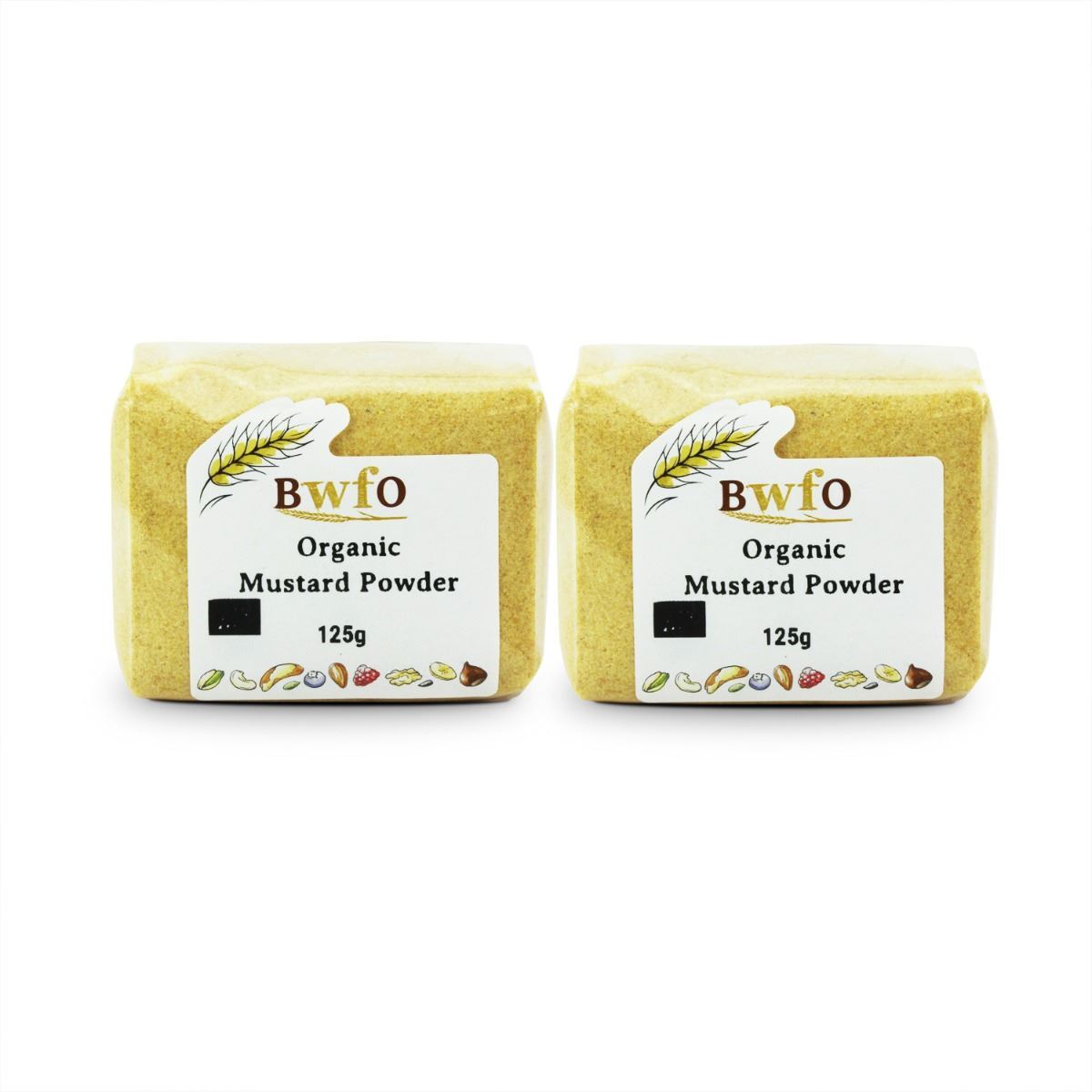 Organic Mustard Powder 250g | BWFO | Free UK Mainland P&P