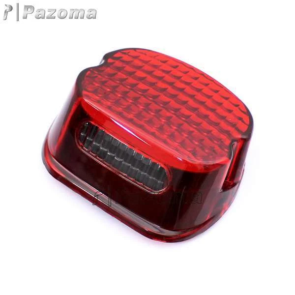 Red LED Tail Brake Taillight License Plate Lamp For Harley Sportster XL 883 1200 - Image 3 of 4
