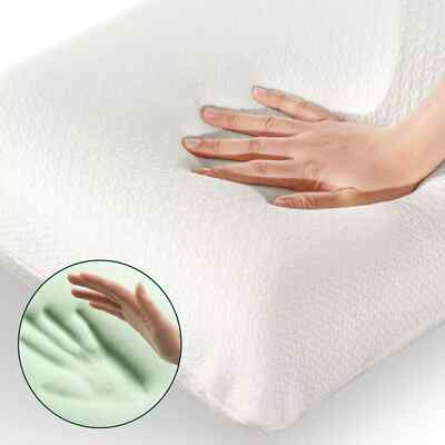 Zinus Night Therapy Green Tea Memory Foam Pillow With Tencel Cover
