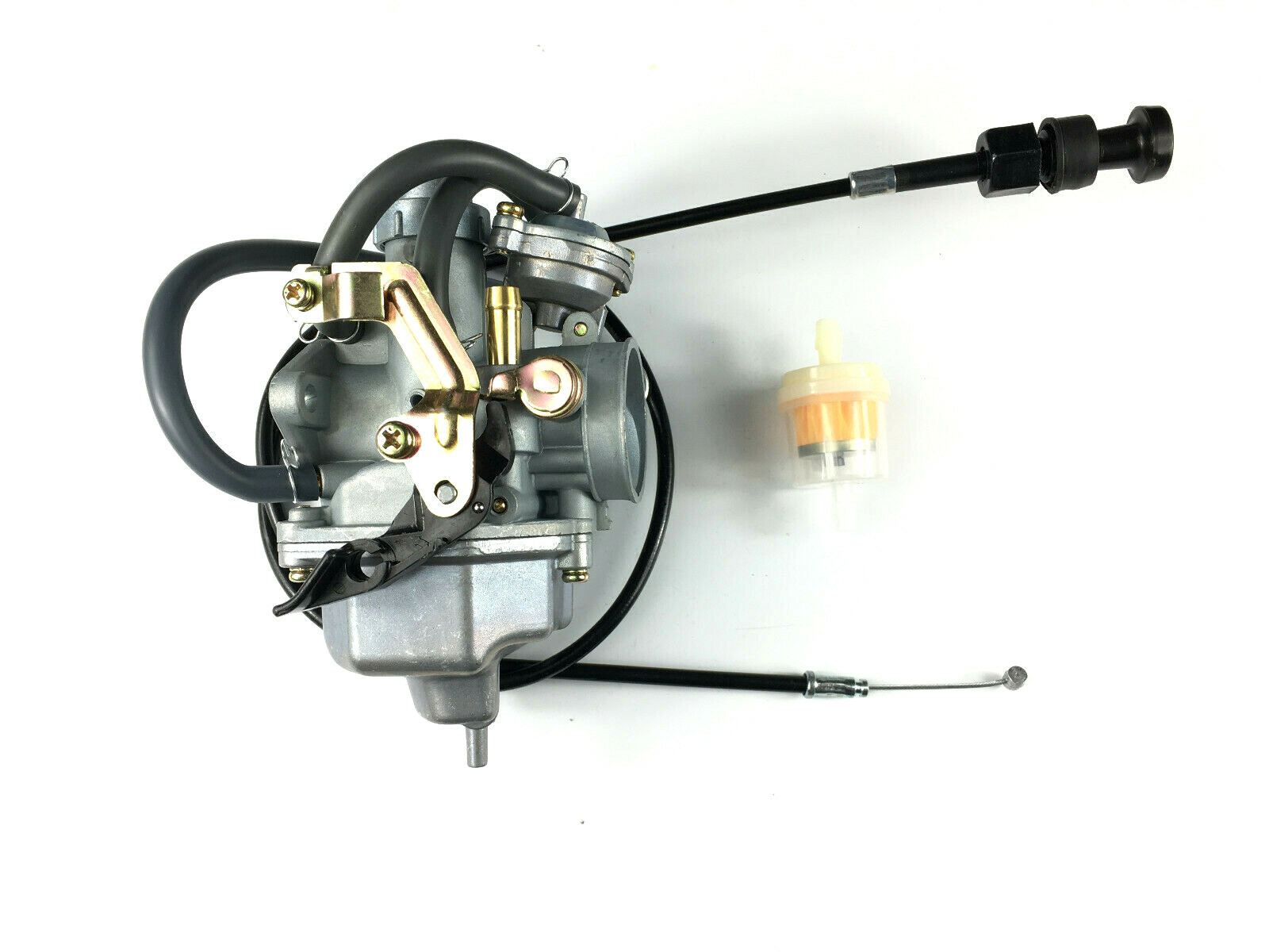 NEW CARBURETOR CARB & THROTTLE CABLE FOR HONDA RECON TRX250TE TRX250TM