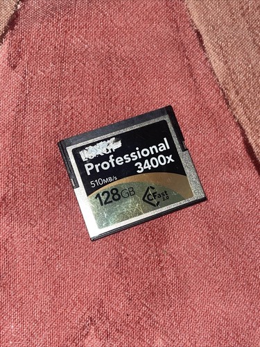 128GB LEXAR Professional 3400x 510MB/s CFast 2.0 Memory Card - Picture 1 of 2