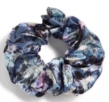 New Vera Bradley Oversized Scrunchie Chrysanthemum Crush Hair Tie Flower Purple