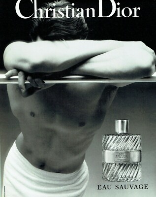 Advertising 1019 1994 Christian Dior Eau Sauvage Toilette Mens