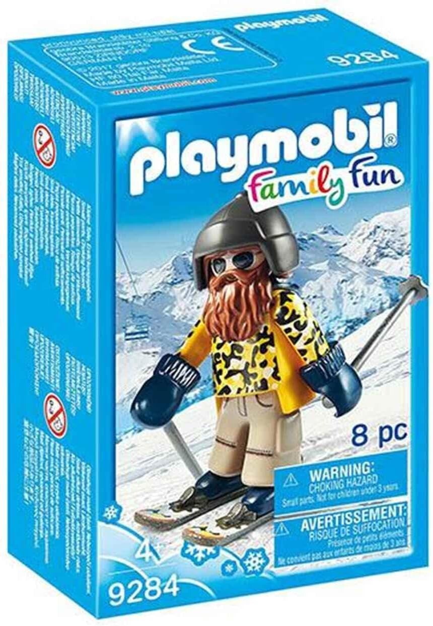PLAYMOBIL FAMILY FUN 9284 SCIATORE CON SNOWBLADES