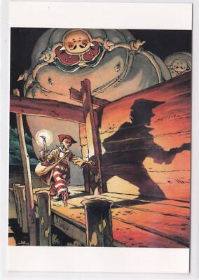 PROMO POSTCARD COMIC BOOK LE PONT DANS LA VASE S2 ORLANDUS CHOMET CHEVILLARD GLENAT