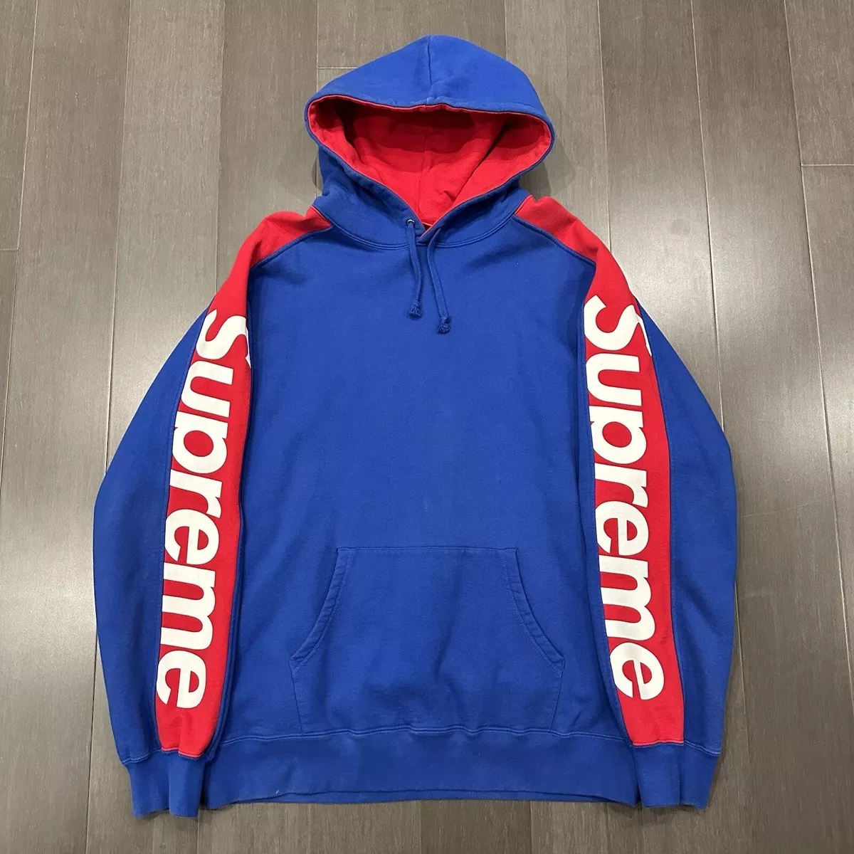 royal blue supreme hoodie