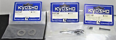 Kyosho Outlaw Rampage Pro ,XRT Diff tension, Diff Drive Plate, Input Drive shaft