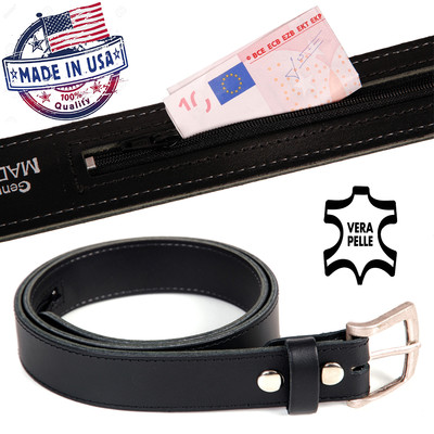 Cintura In Pelle "Wyoming" Made In Italy - Arizona 520 - Foto 9