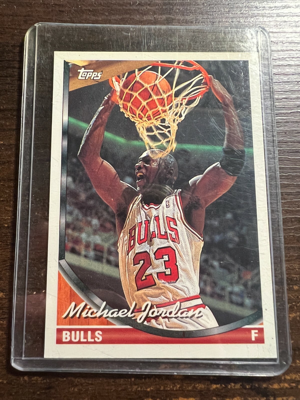 A116,735 - 1993-94 Topps Gold #23 Michael Jordan