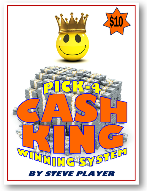 Steve Player s Cash King Winning Pick 4 Lottery System EBay