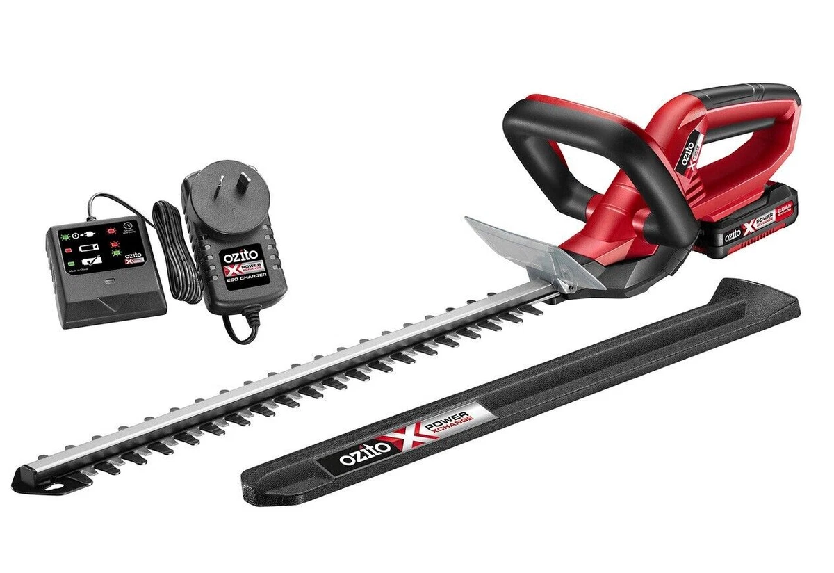 Ozito PXC Shrub Bush Hedge Trimmer 18V Cordless Tool Charger Battery Combo Kit