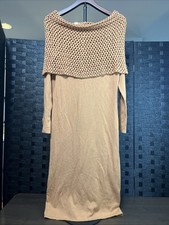 Metrostyle Women's Crochet Shoulder Sweater Dress Size Small