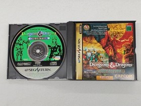 [Rare] CAPCOM Dungeons & Dragons Collection Sega Saturn Game (Retro) A5199