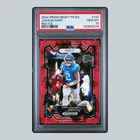 Jaxson Dart Rookie 2024 Panini Prizm Red Ice Rookie PSA 10